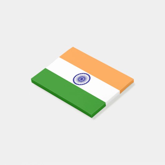 Vlag van India Post-it® Notes (Schuin)