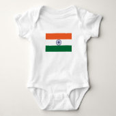 Vlag van India Romper (Voorkant)