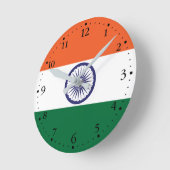 Vlag van India Ronde Klok (Hoek)