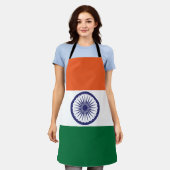 Vlag van India Schort (Gedragen)