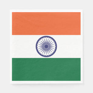Vlag van India Servet