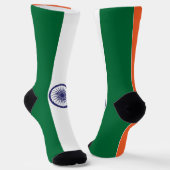 Vlag van India Sokken (Gebogen)