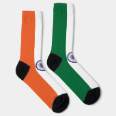 Vlag van India Sokken (Rechts)