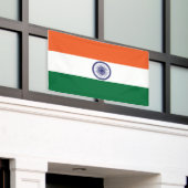 Vlag van India Spandoek (Buitenkant Gebouw)