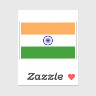 Vlag van India Sticker