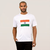 Vlag van India T-shirt (Voorkant volledig)