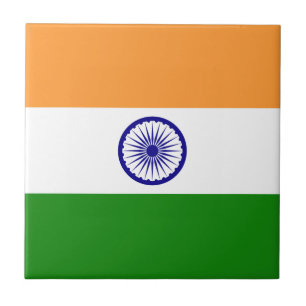 Vlag van India Tegeltje