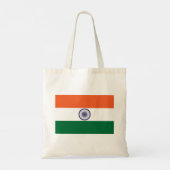 Vlag van India Tote Bag (Achterkant)