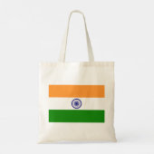 Vlag van India Tote Bag (Achterkant)