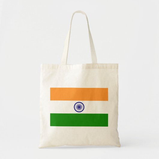 Vlag van India Tote Bag (Voorkant)