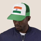 Vlag van India Trucker Pet (In situ)