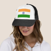 Vlag van India Trucker Pet (In situ)