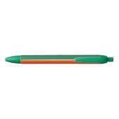 Vlag van India Zwarte Inkt Pen (Achterkant)