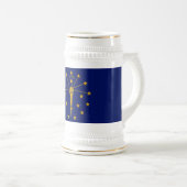 Vlag van Indiana Bierpul (Voorkant rechts)