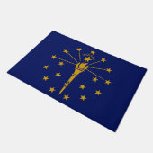 Vlag van Indiana (VS-staat) Deurmat (Schuin)