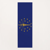 Vlag van Indiana (VS-staat) Yogamat (Voorkant)