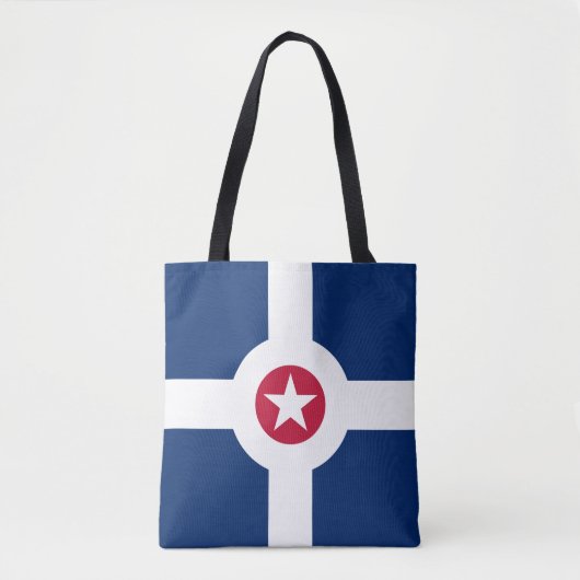 Vlag van Indianapolis, Indiana-Canvas tas (Voorkant)