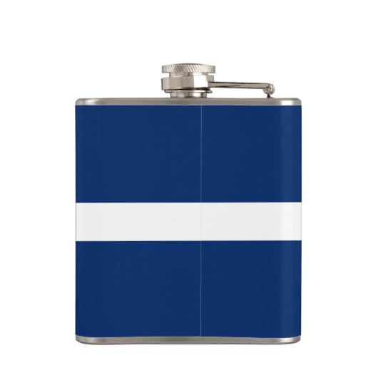 Vlag van Indianapolis, Indiana Flask Heupfles (Achterkant)