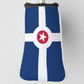 Vlag van Indianapolis, Indiana Golf Head Cover (Draai 90)
