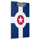 Vlag van Indianapolis, Indiana Klembord (Rechts)