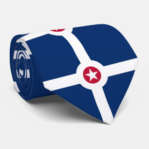 Vlag van Indianapolis, Indiana-Stropdas Stropdas