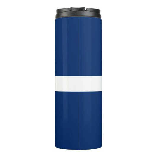 Vlag van Indianapolis, Indiana Thermal Tumbler Thermosbeker (Achterkant)