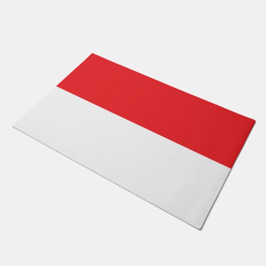 vlag van Indonesië Deurmat (Schuin)