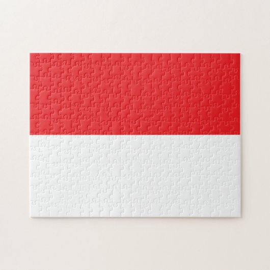 vlag van Indonesië Legpuzzel (Horizontaal)