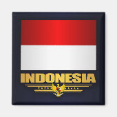 vlag van Indonesië Magneet (Voorkant)