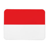 vlag van Indonesië Magneet (Horizontaal)