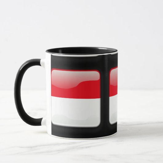 vlag van Indonesië Mok (Links)