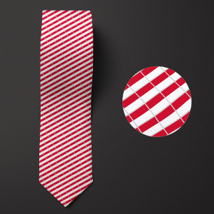 Vlag van Indonesië Patroon Stropdas