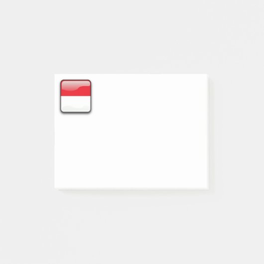 vlag van Indonesië Post-it® Notes (Voorkant)