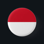 vlag van Indonesië Ronde Button 3,2 Cm<br><div class="desc">vlag van Indonesië</div>