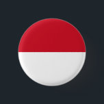 vlag van Indonesië Ronde Button 3,2 Cm<br><div class="desc">vlag van Indonesië</div>