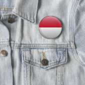 vlag van Indonesië Ronde Button 5,7 Cm (In situ)