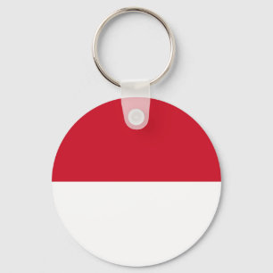 vlag van Indonesië Sleutelhanger