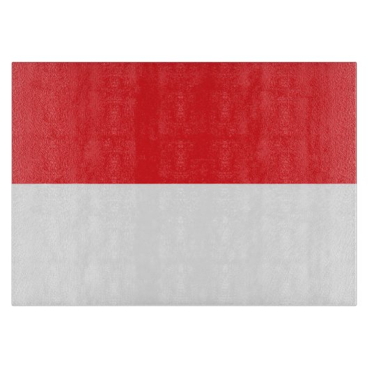vlag van Indonesië Snijplank (Voorkant)