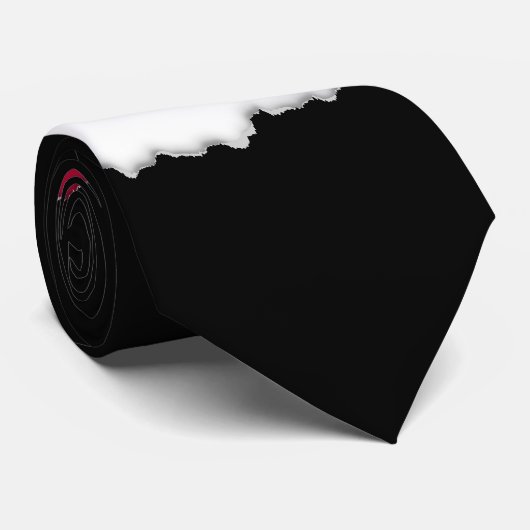 vlag van Indonesië Stropdas (Opgerold)