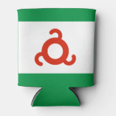 Vlag van Ingoesjetië Blikjeskoeler (Voorkant)