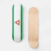 Vlag van Ingoesjetië Persoonlijk Skateboard (Voorkant)