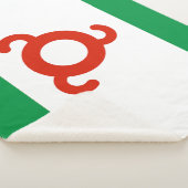 Vlag van Ingoesjetië Sherpa Deken (3/4)