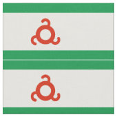 Vlag van Ingoesjetië Stof (Close Up)