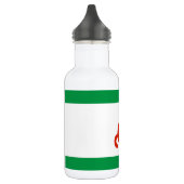 Vlag van Ingoesjetië Waterfles (Links)