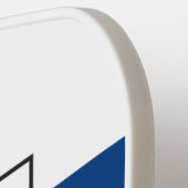 Vlag van Ingolstadt, Beieren - DUITSLAND Pickleball Paddle (Links Detail)