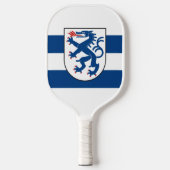 Vlag van Ingolstadt, Beieren - DUITSLAND Pickleball Paddle (Voorkant)
