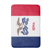 Vlag van Iowa Badmat (Voorkant Verticaal)
