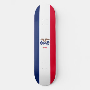 Vlag van Iowa Persoonlijk Skateboard