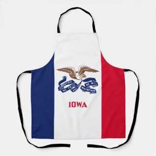 Vlag van Iowa Schort