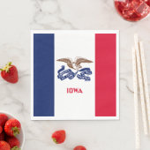 Vlag van Iowa Servet (Insitu)